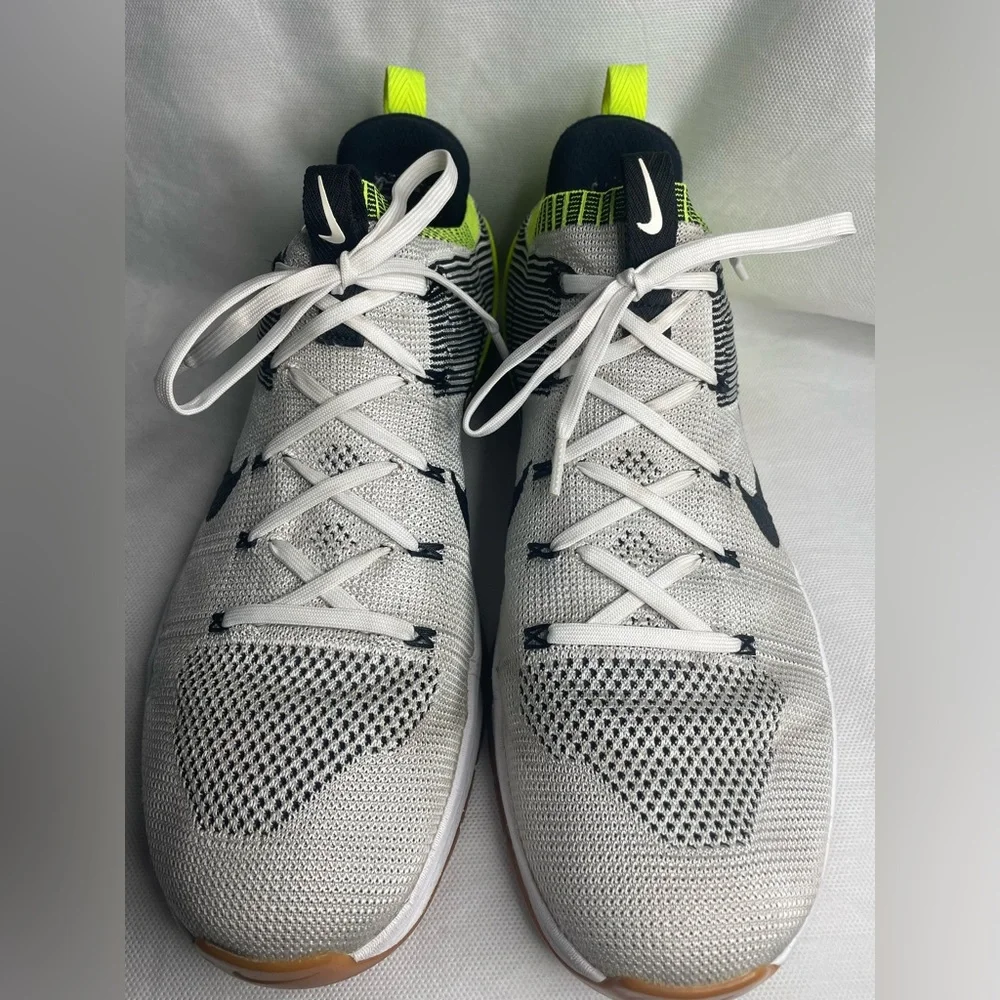 Nike Metcon Neon DSX Flyknit 2 CrossFit Mens 14 Gum Volt Black Yellow 924423-107 - Picture 2 of 15